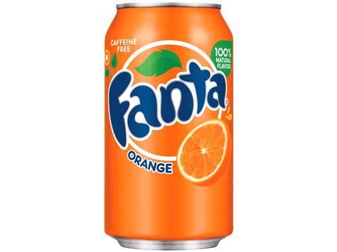 Fanta Orange Large Can transparent PNG - StickPNG