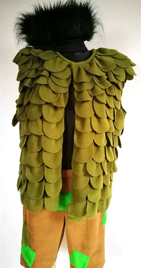 Adult Branch Costume Trolls Costume Handmade Costume | Etsy