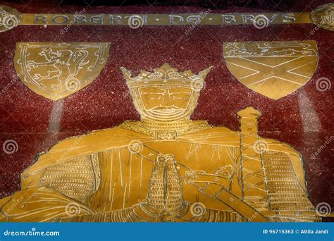 Tomb of Robert Bruce, Dunfermline, Scotland Editorial Stock Photo ...