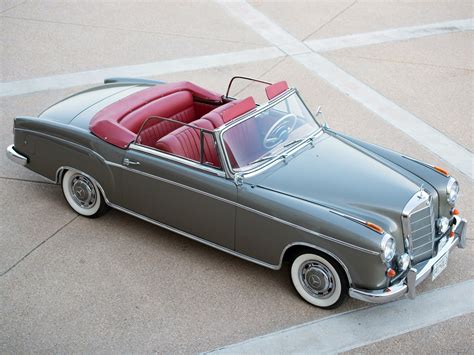 1958, Mercedes, 220 se, Cabriolet, Convertible, Classic, Cars Wallpapers HD / Desktop and Mobile ...