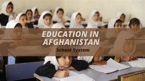 Education in Afghanistan - School System