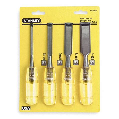 Wood Chisel Set 4 PC - Grainger