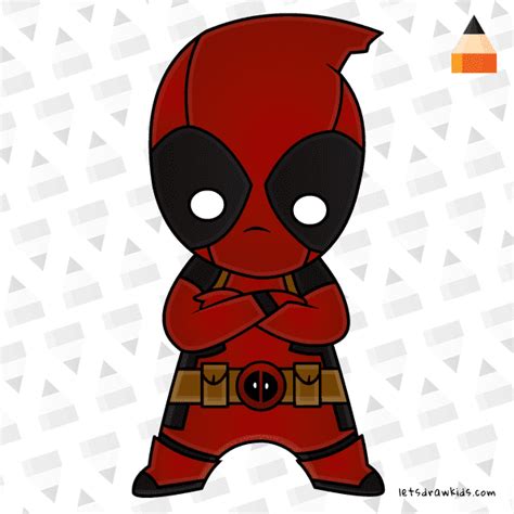 How To Draw Chibi Deadpool