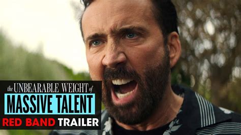 The Unbearable Weight of Massive Talent (2022 Movie) Official Red Band Trailer – Nicolas Cage ...