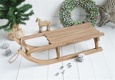 Wooden Sleigh Decoration Ideas