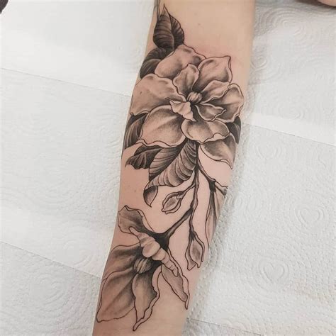 Magnolia Flower Tattoo Designs ~ Magnolia Tattoo Drawing Flower ...