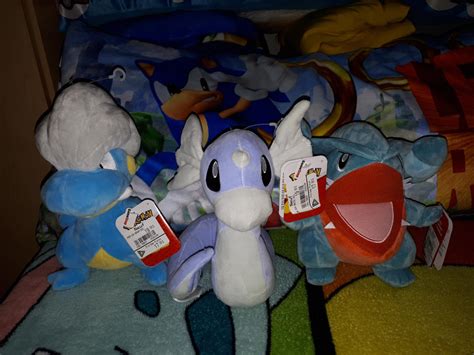 Pokemon Bagon Dratini Gible plush by KurtisDefender on DeviantArt