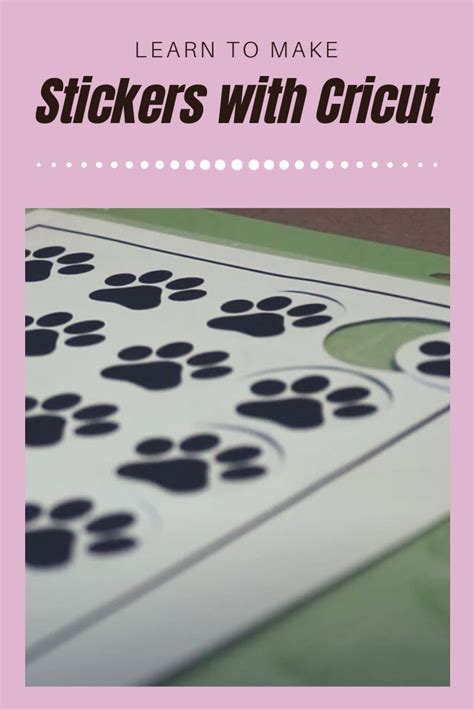 Learn to make Stickers with your Cricut | How to make stickers, Cricut tutorials, Diy cricut