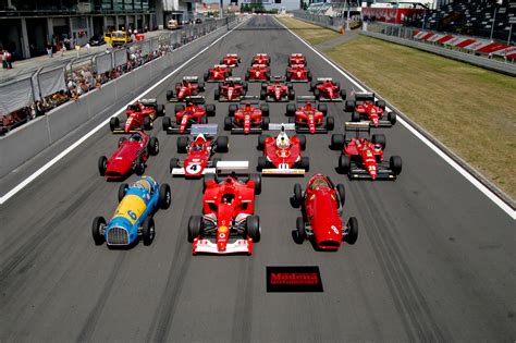 File:Ferrari Formula 1 lineup at the Nürburgring.jpg - Wikimedia Commons