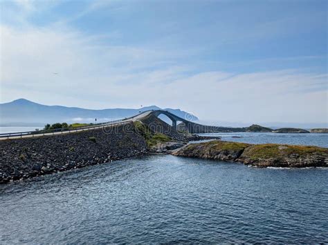 Atlantic Road in Norway, Atlanterhavsveien. Fantastic Road Bridge Over the Ocean. World Famous ...