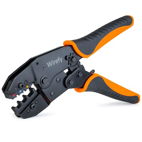 Buy Wirefy Crimping Tool For Insulated Electrical Connectors - Ratcheting Wire Crimper ...