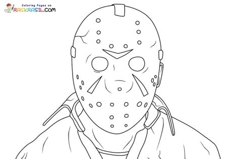 Jason Voorhees Coloring Pages