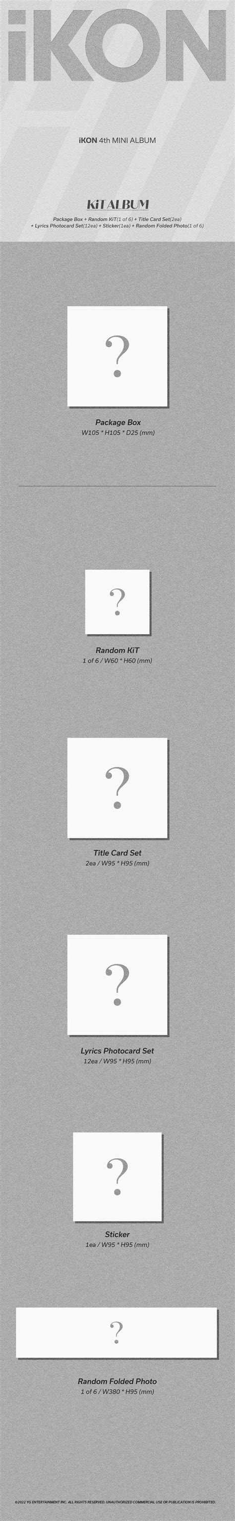 iKON - 4th Mini Album 'FLASHBACK' (Album Packaging Preview) : r/kpop