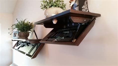 Hidden Gun Cabinet Shelf - WoodWorking Projects & Plans