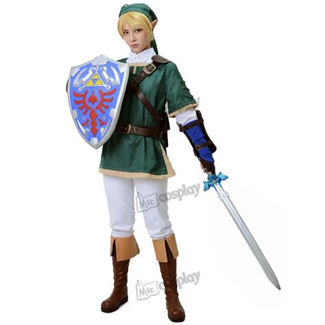 Anime Link Cosplay Costume The Legend of Zelda Link Halloween Party Clothing Cosplay Outfit-in ...