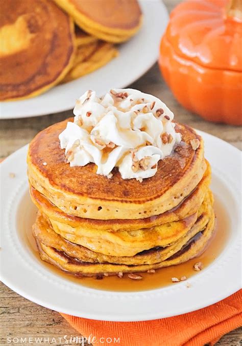 Best Pumpkin Pancakes Recipe | Somewhat Simple