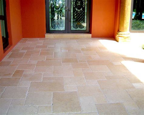 Travertine Flooring is tough and very durable it's a limestone,