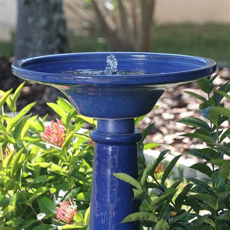 Athena Solar Powered Birdbath | Solar Water Fountain