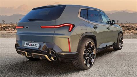 2023 BMW XM Rendering Takes After Revealing Spy Shots To Preview Wild SUV