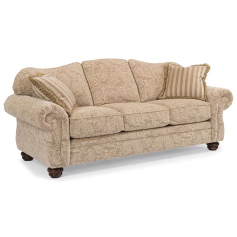 Flexsteel Bexley Traditional Sofa | Belfort Furniture | Sofas