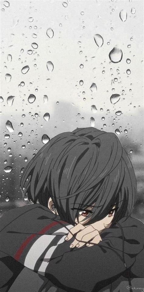 Download Sad Ikuya Alone Boy Anime Wallpaper | Wallpapers.com