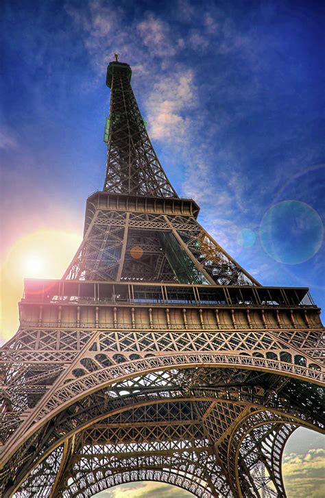 Eiffel Tower Sunset Photograph by Darkerphoto - Fine Art America