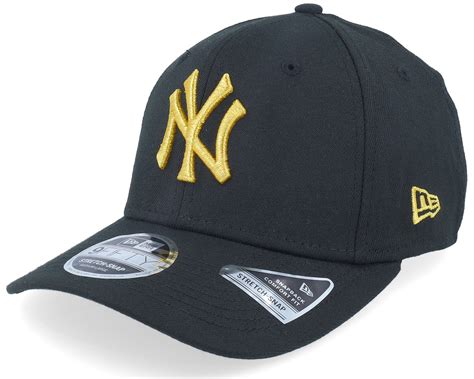 Hatstore Exclusive x New York Yankees Hatstore Exclusive NY Yankees Black/Gold Stretch Snap ...