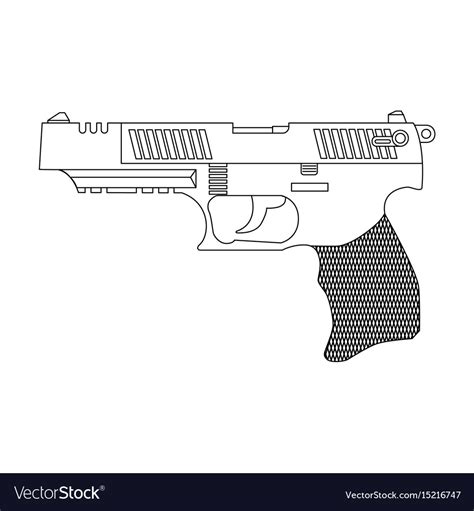 Firearms Royalty Free Vector Image - VectorStock