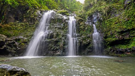 Waterfalls Along the Road to Hana