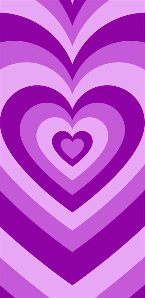 Preppy Purple Heart Wallpapers - Wallpaper Cave