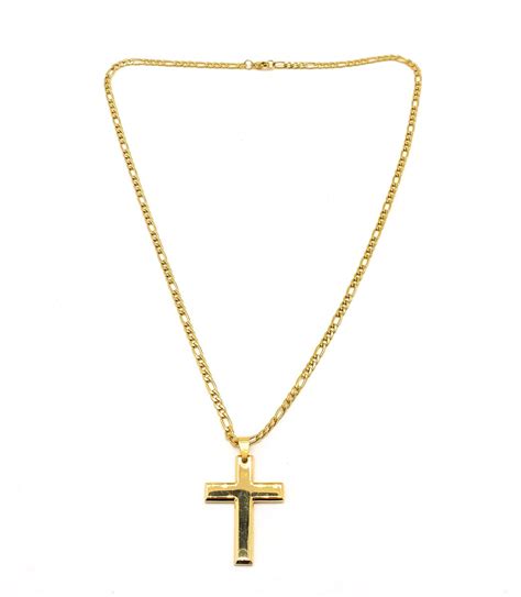 Fabulae Men's Gold Cross Chain, Callie | Shop Today. Get it Tomorrow ...