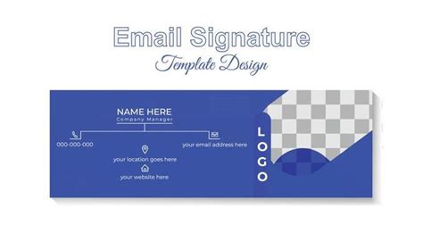 Business Email Signature Vector Art, Icons, and Graphics for Free Download