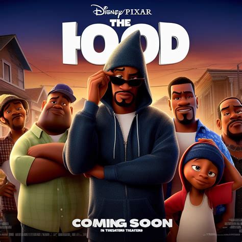 Disney/Pixar presents "The Hood" | Offensive AI Pixar | Know Your Meme