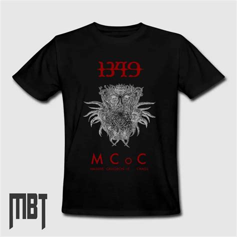 1349 Band T-Shirt, 1349 Massive Cauldron of Chaos MCoC Tee-Shirt, Metal Merch – Metal Band T ...