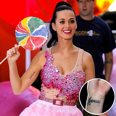 Katy Perry Arm Tattoos | Celebrity Tattoos Female