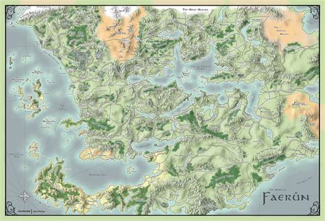 Forgotten Realms Maps Of Faerun Interactive Map - PELAJARAN