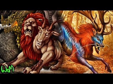 ALL Hybrid Mythical Creatures - MONSTERS - YouTube