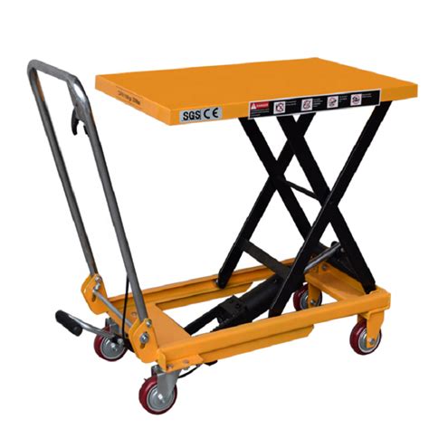 1000KG Manual Lift Hydraulic Scissor Lift Table Lift Table Cart - Tuhe lift