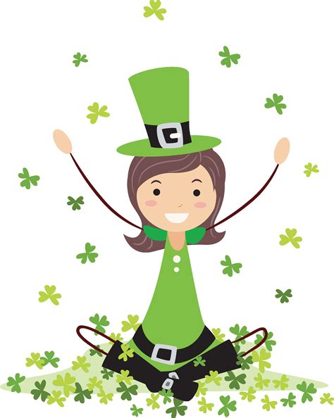 Girl Leprechaun Clipart - ClipArt Best