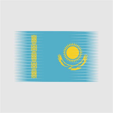 Kazakhstan Flag Vector. National Flag 11165194 Vector Art at Vecteezy