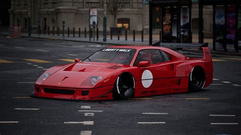 This Ferrari F40 Liberty Walk Body Kit Is Blasphemy But Gorgeous