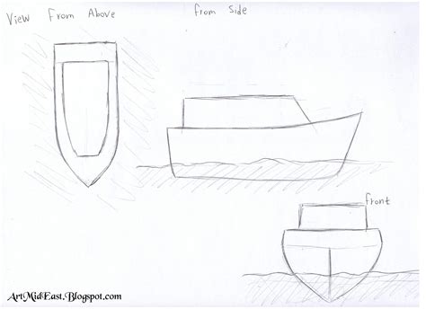 How to draw a boat!! A Step by step Drawing Lesson | Drawing Lessons