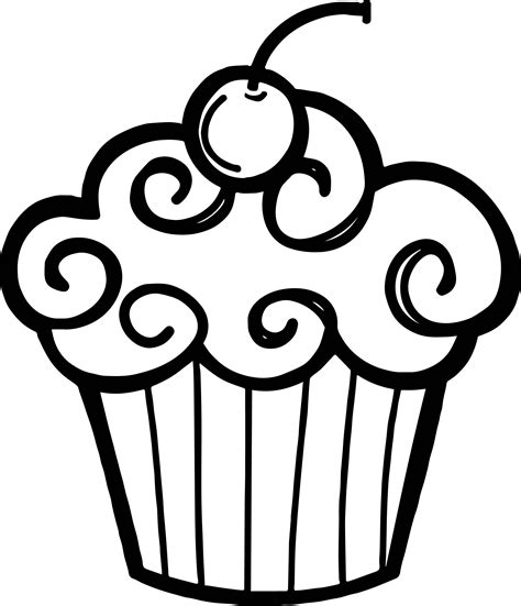 cake with candles clipart black and white - Clip Art Library