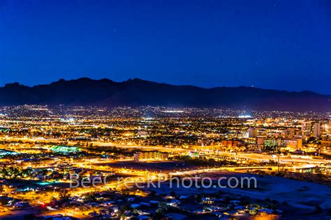 Tucson Skyline at Night