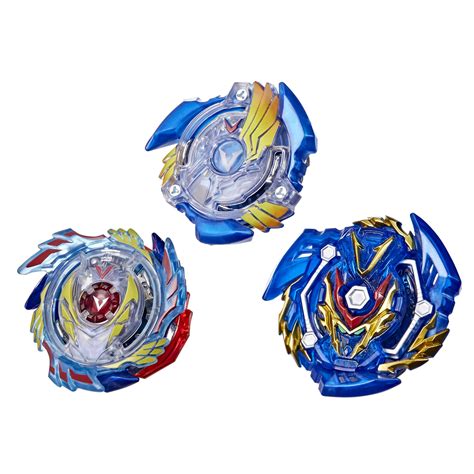 Buy BEYBLADE Burst Evolution Trio Valtryek 3-Pack - Genesis Valtryek V3, Valtryek V5, Valtryek ...