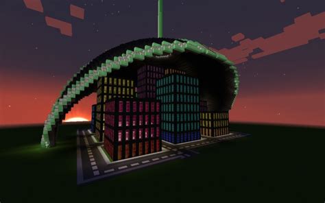 NEON Minecraft Map