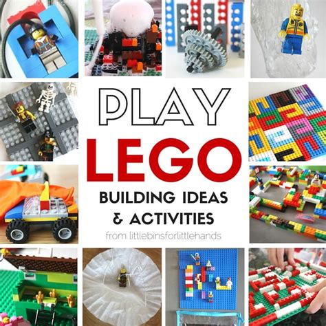 Lego Play Ideas for Lego Week and Lego Building