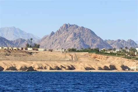 Egypt, Sinai, Mount Moses. Road on Which Pilgrims Climb the Mountain of Moses. Stock Photo ...