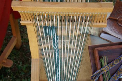 Weaving is One of the Oldest Techniques of Fabric Making Stock Image ...