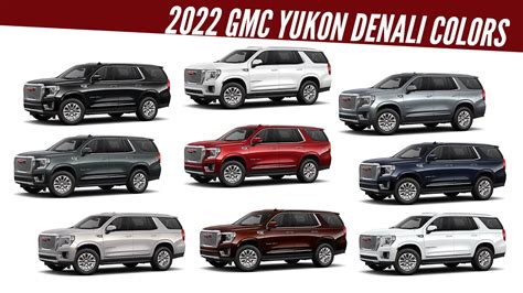 2023 Gmc Yukon Exterior Colors – Get Calendar 2023 Update